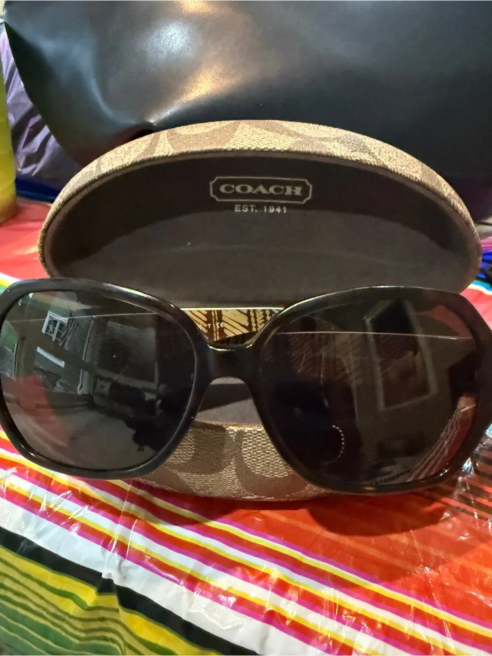 Coach Sunglasses- Dark Tortoise